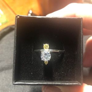 Desert Sunset Bohemian style deep citrine ring